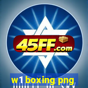 w1 boxing png
